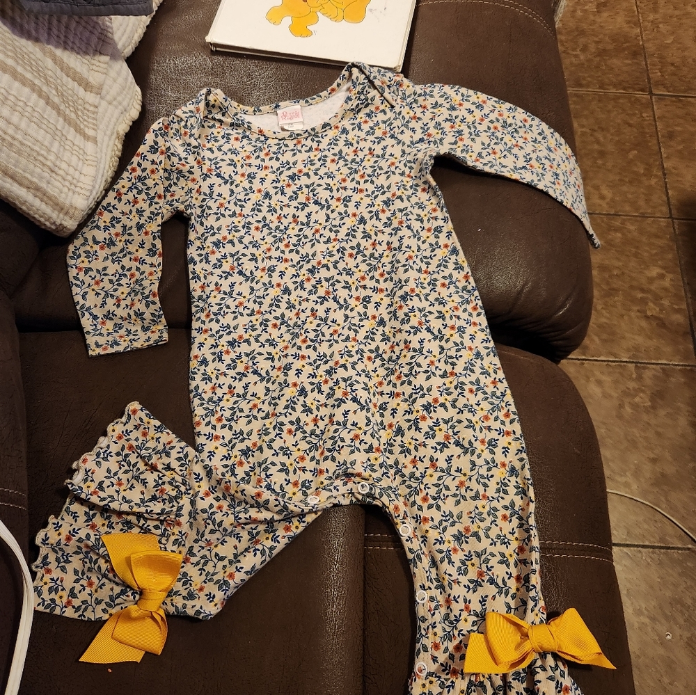 24 m Romper Ric Rac & Ruffles - Picture 5 of 6